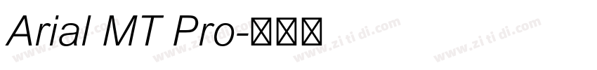 Arial MT Pro字体转换